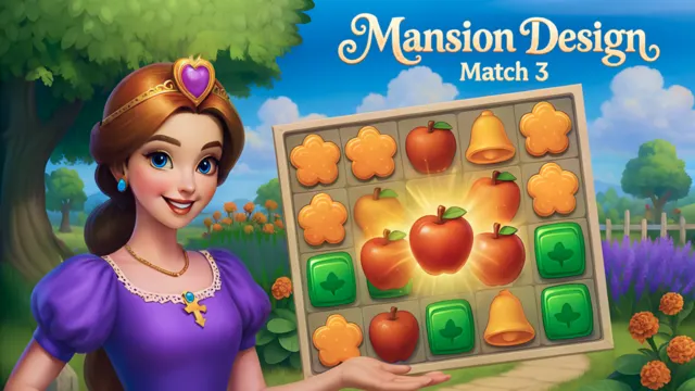 Mansion Design - Match 3 game cover
